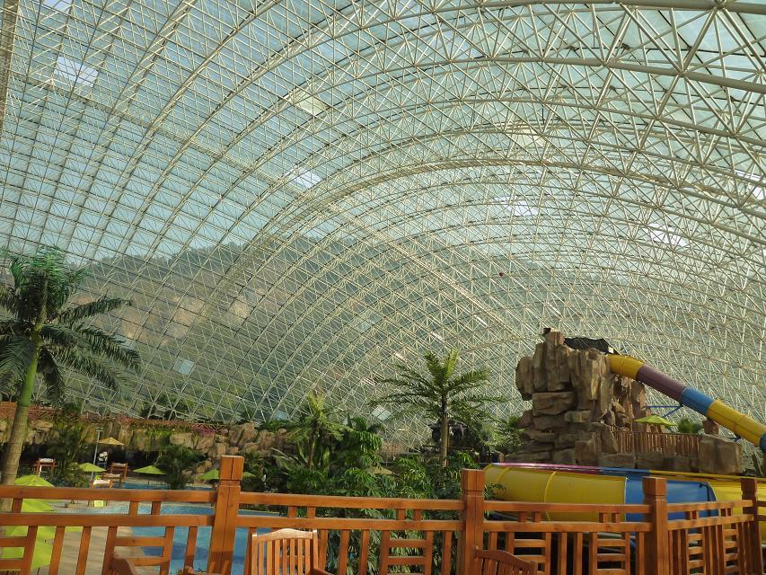 舞钢游乐场网架