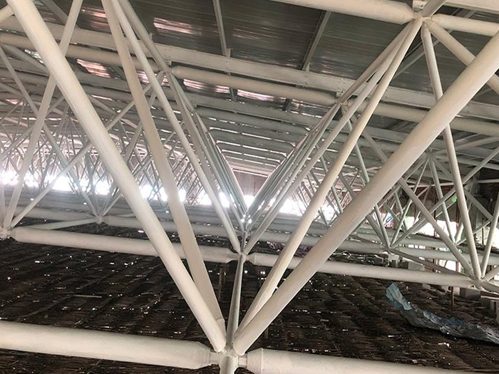 舞钢大型螺栓球网架施工厂家