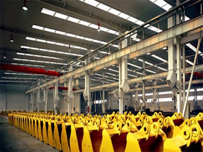 舞钢徐工集团挖掘机装配车间